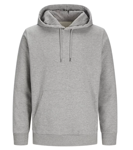 Sweat Hoodie w/drawstring Grey Small 