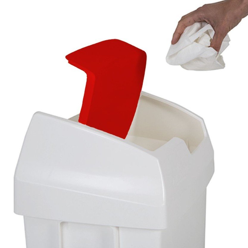 plastic swing bin