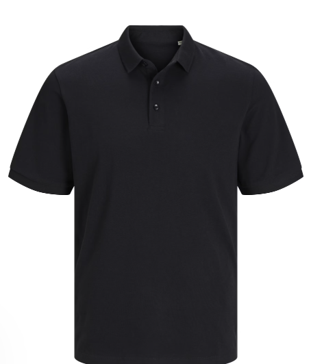 Polo Organic Black Small (7556)